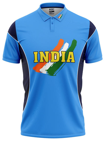 India ICC World Cup 2003 Half Sleeves Cricket Fan Jersey