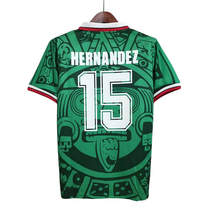 Mexico 1998 Home Retro Jersey