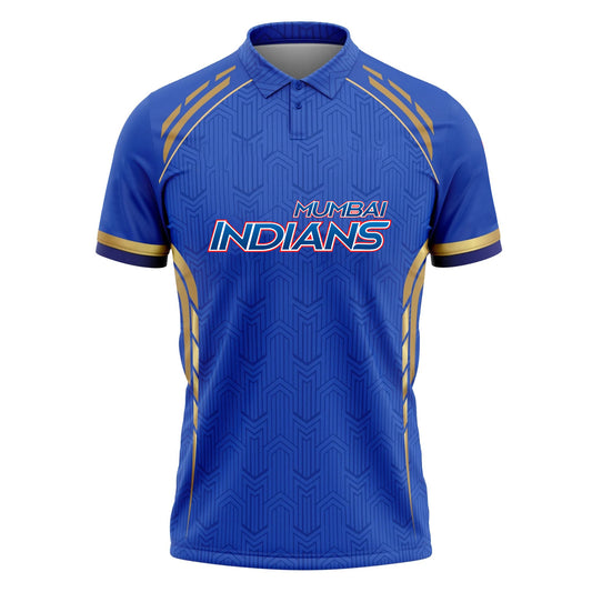 Mumbai Indians IPL Replica Jersey  (MI With Name Personalization)