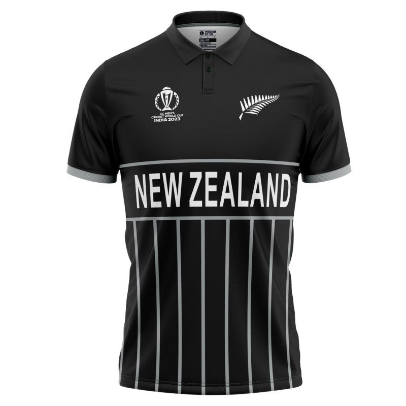 New Zealand ODI World Cup 2023 Half Sleeves Cricket Fan Jersey