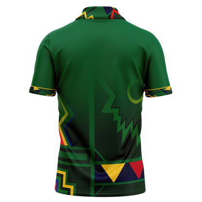 South Africa 2021 T20 World Cup Half Sleeves Cricket Fan Jersey