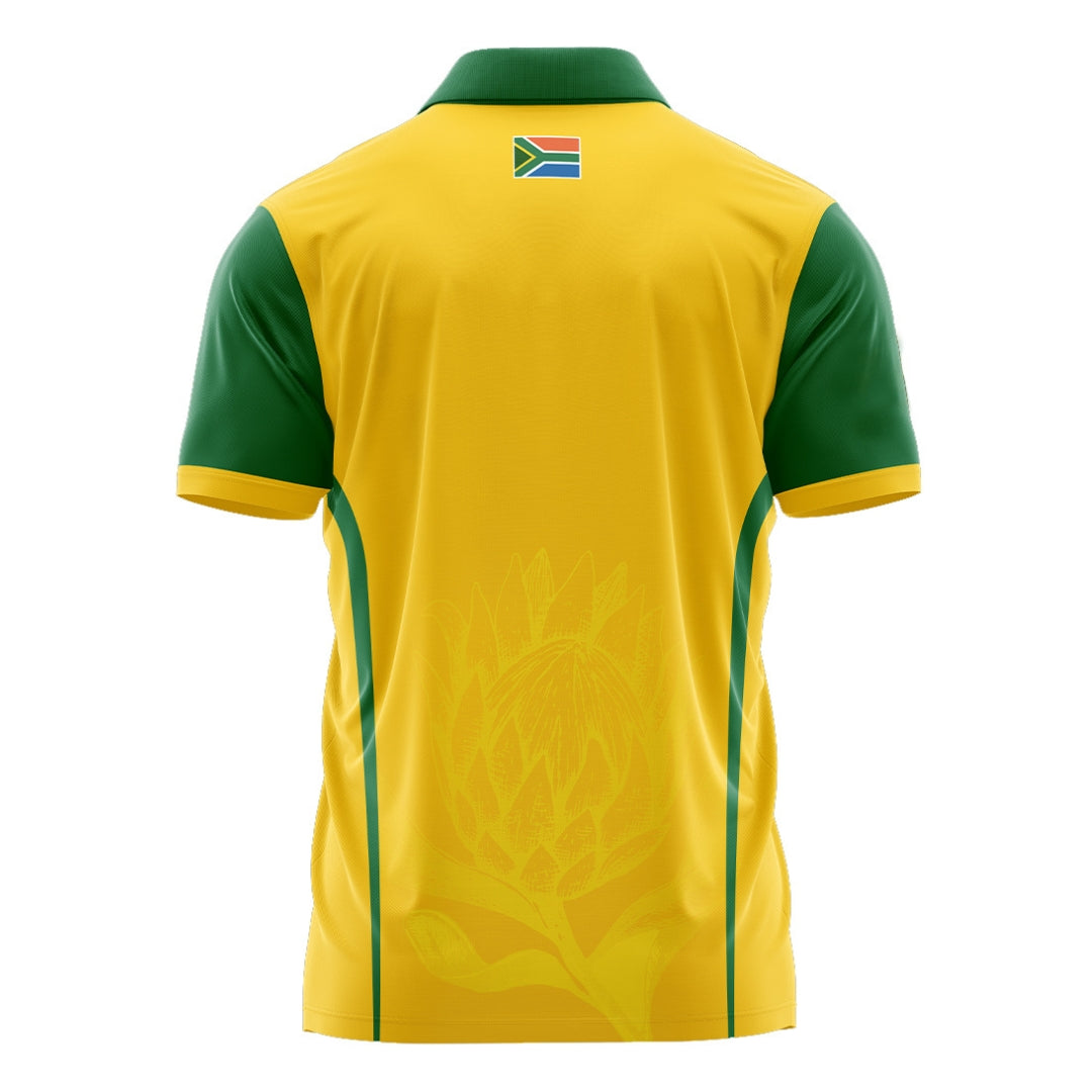 South Africa 2024  T20 World Cup Half Sleeves Cricket Fan Jersey