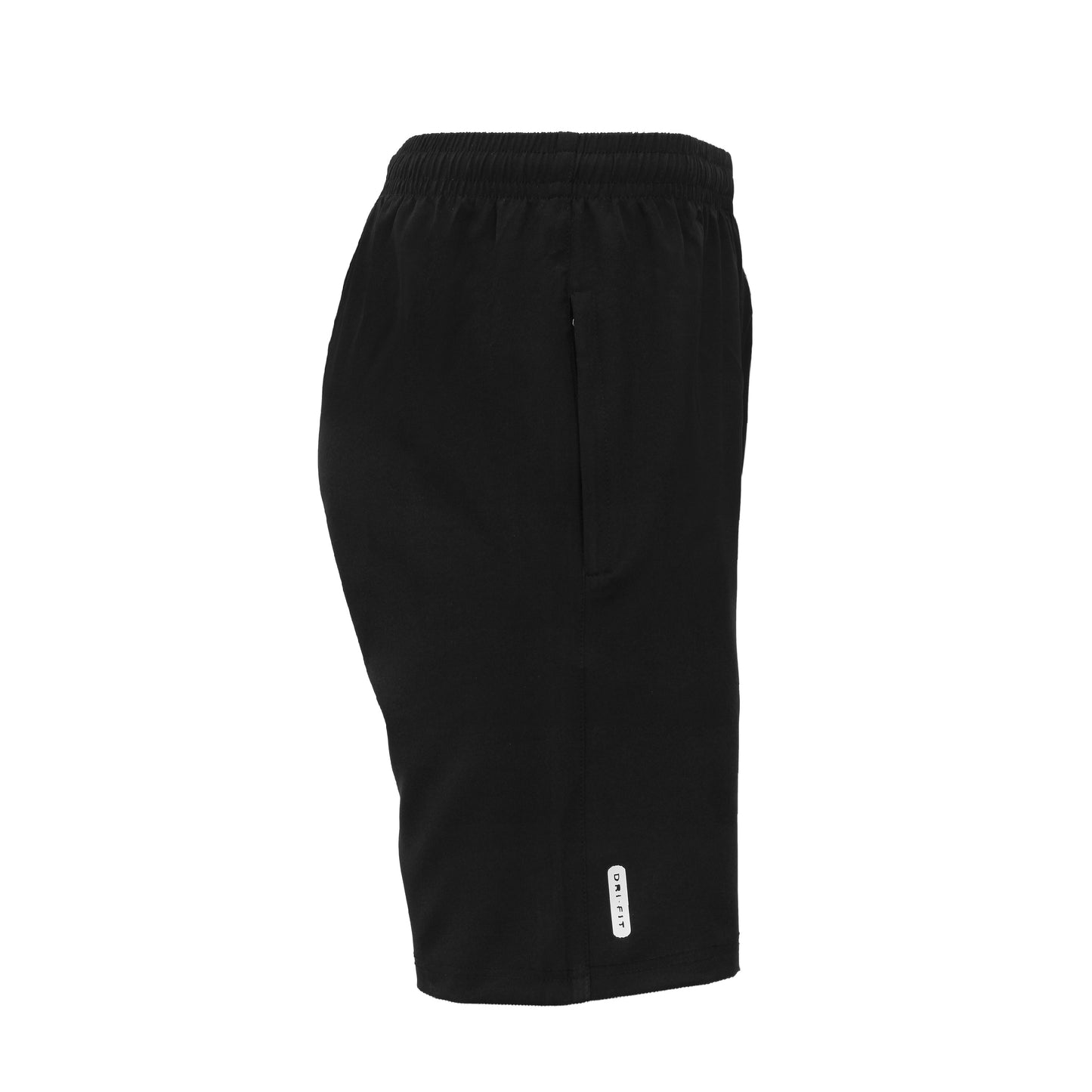 Black Training Shorts - Zipper Pockets