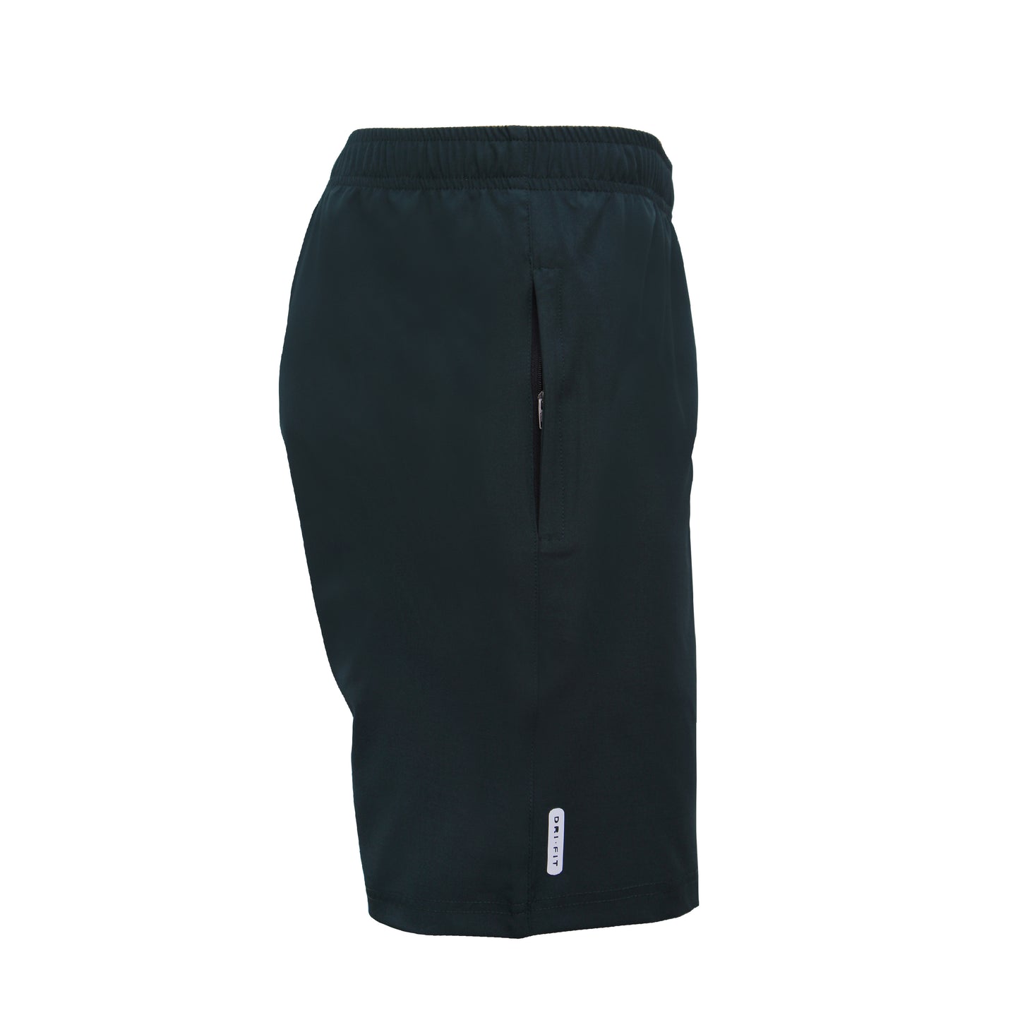 Green Training Shorts - Zipper Pockets