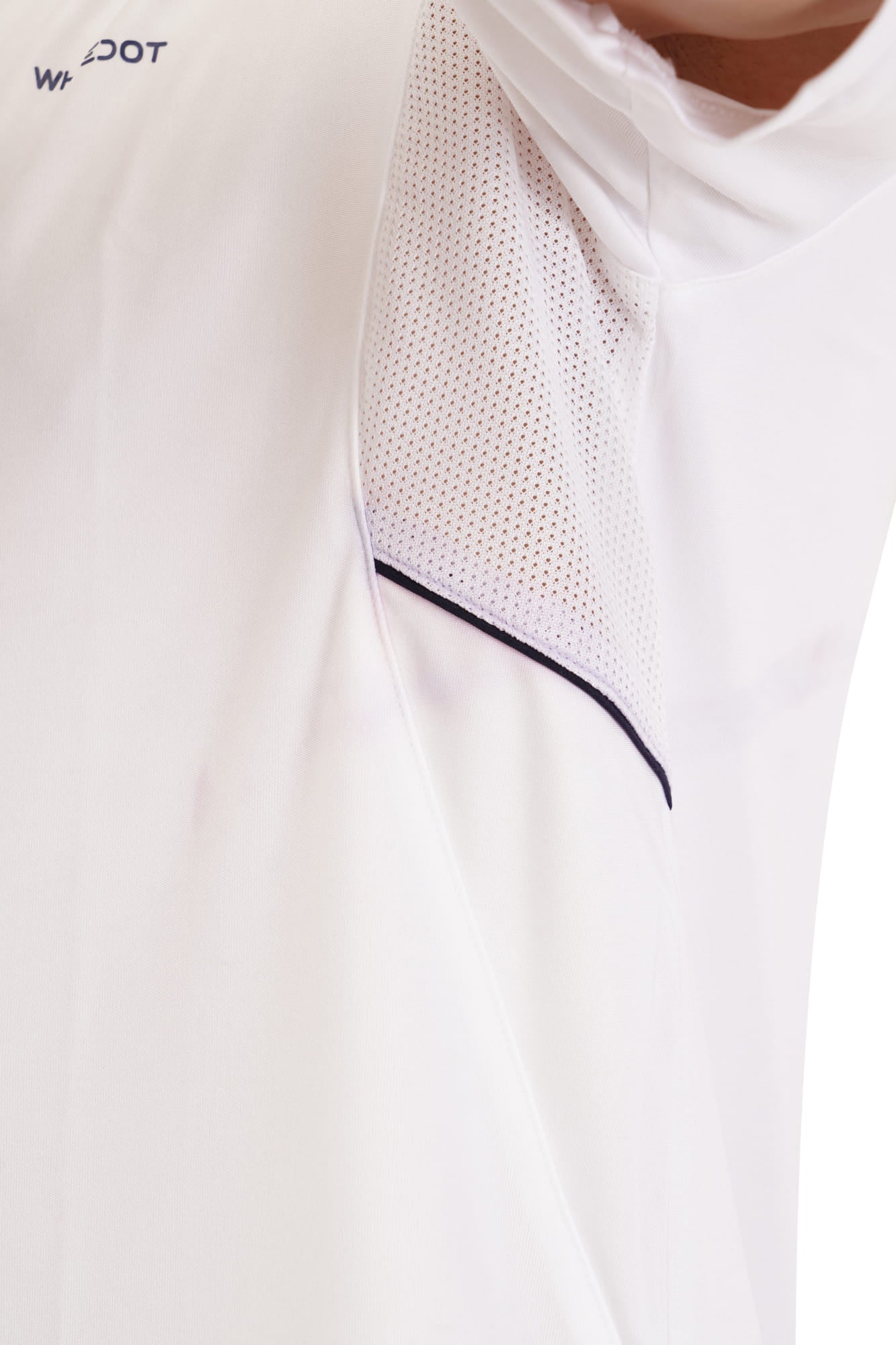 Omega Dri-FIT White Polo T-Shirt