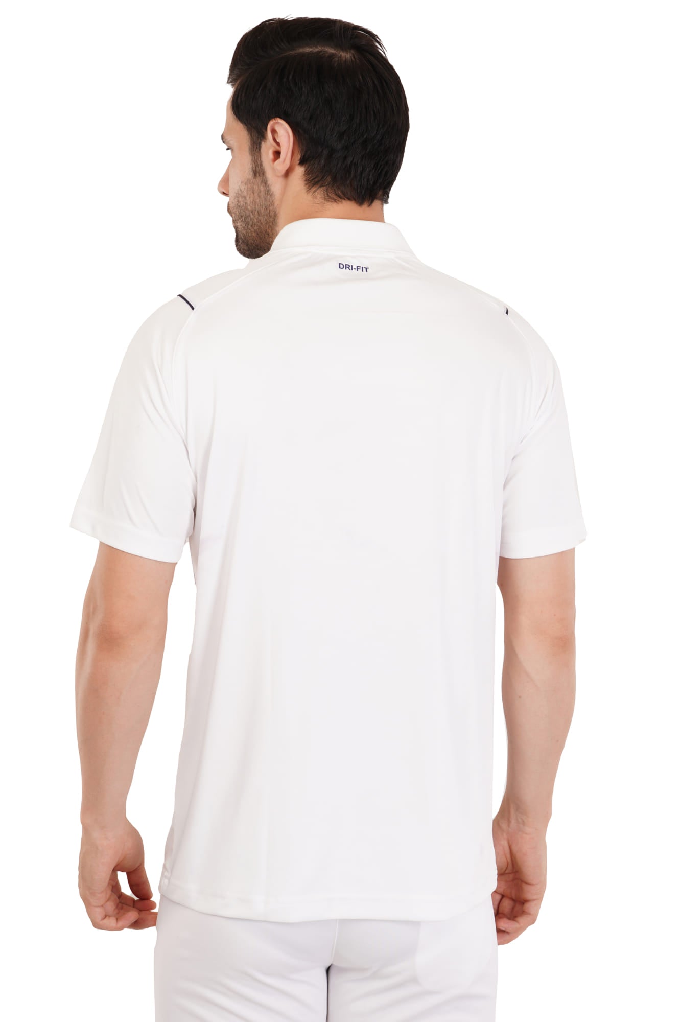 Omega Dri-FIT White Polo T-Shirt