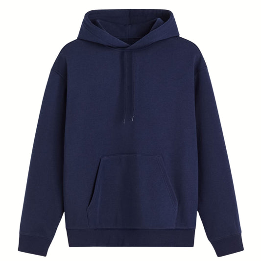 Solid Blue Hoodie