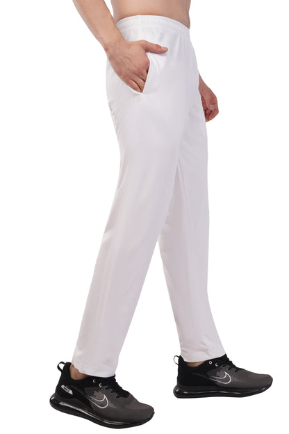 Novelty White Trouser Track Pants