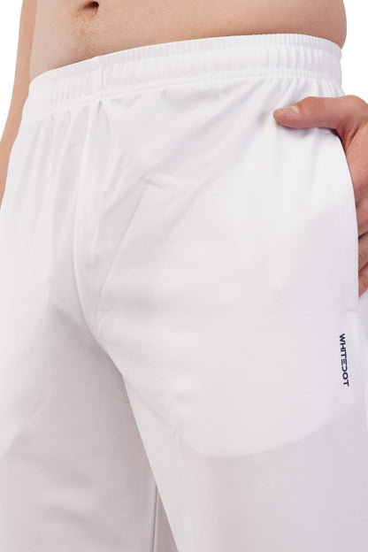 Novelty White Trouser Track Pants