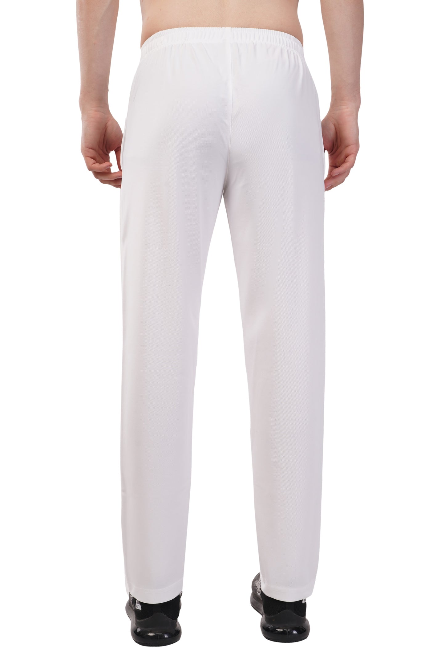 Novelty White Trouser Track Pants